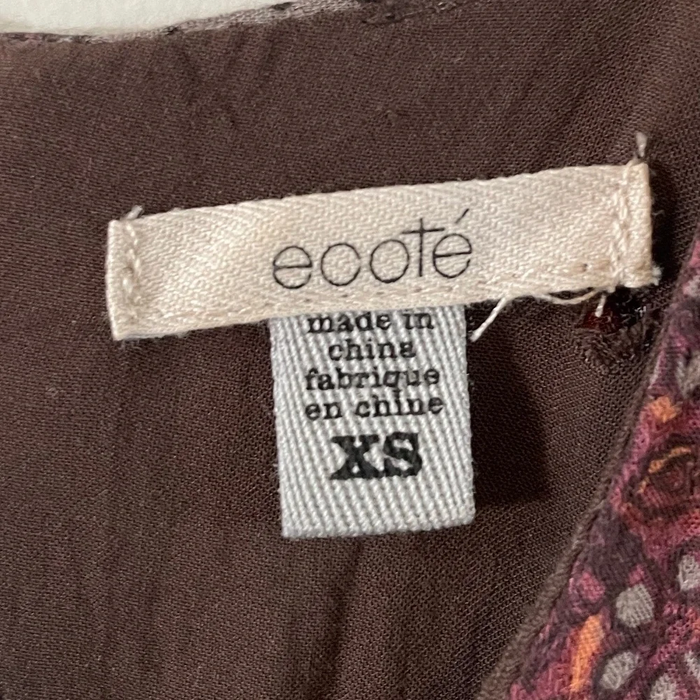 Ecote Red Patterned Dress - Picture 3 of 3